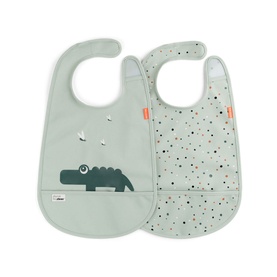 Croco Waterproof Bibs Set of Two