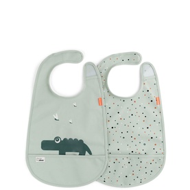 Croco Waterproof Bibs Set of Two