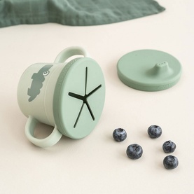 Croco Foodie Spout and Snack Cup 215ml