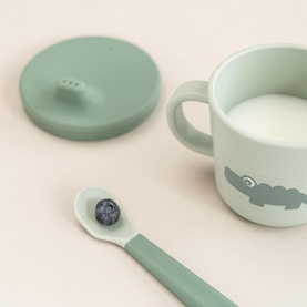 Croco Foodie Spout and Snack Cup 215ml