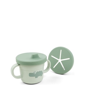 Croco Foodie Spout and Snack Cup 215ml