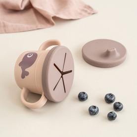 Wally Foodie Spout and Snack Cup 215ml