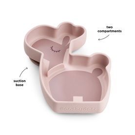 Lalee Stick & Stay Snack Plate