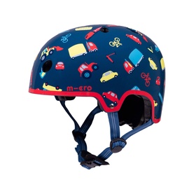 Micro Scooter Vehicle Printed Small Bike Helmet