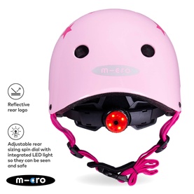 Micro Scooter Printed Small Bike Helmet