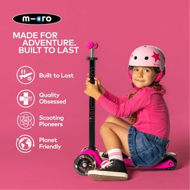 Micro Scooter Printed Small Bike Helmet
