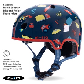 Micro Scooter Deluxe Premium Vehicle Bike Helmet Medium