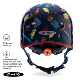 Micro Scooter Deluxe Premium Vehicle Bike Helmet Medium