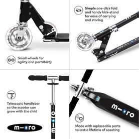 Micro Sprite Classic LED Scooter
