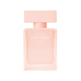 Narciso Rodriguez Musc Nude for Her Eau de Parfum 30ml, pale pink flacon with square cap and tonal label