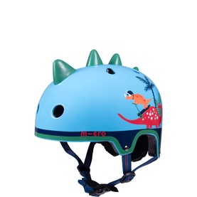 Micro Scooter Dino Printed 3D Medium Bike Helmet