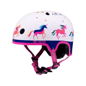 Micro Scooter Unicorn Printed Small Bike Helmet