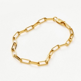 Paperclip Mini Chain Bracelet