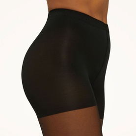 Individual Control Top Tights Black