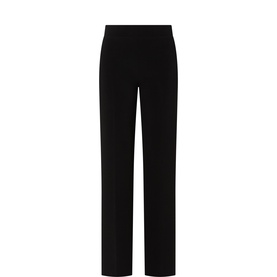 High-Waist Wide-Leg Trousers