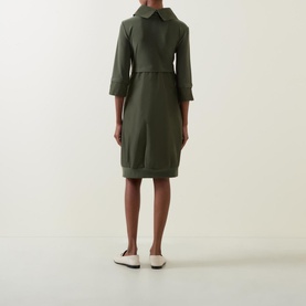 Patch Pocket Mini Dress
