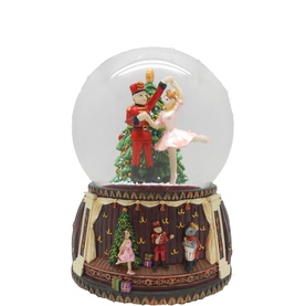 Nutcracker Ballet Snow Globe