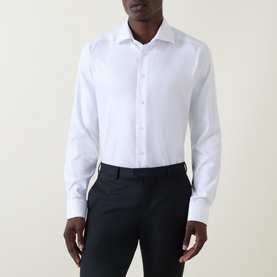 Textured Twill Slim Fit Shirt