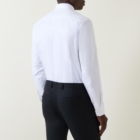 Textured Twill Slim Fit Shirt