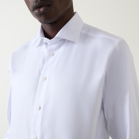 Textured Twill Slim Fit Shirt