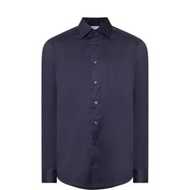 Signature Twill Single-Cuff Shirt