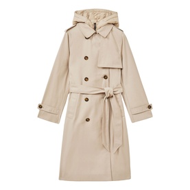 Azura Hooded Insert Trench Coat