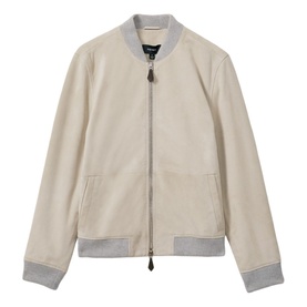 Diego Suede Bomber Jacket