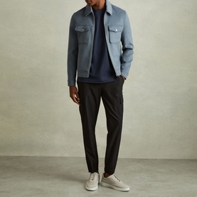 Hold Ankle-Length Cargo Trousers