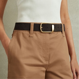 Iyla Suede Half Keeper Belt