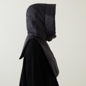 Lila Padded Hood