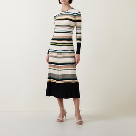 Paja Striped Knit Dress