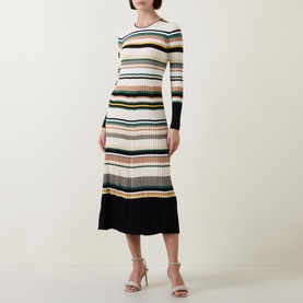 Paja Striped Knit Dress