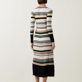 Paja Striped Knit Dress