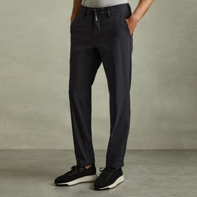 Split Straight Leg Trousers