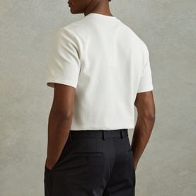 Wick Textured Crew Neck T-Shirt