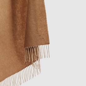 Picton Wool Cashmere Logo Scarf