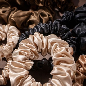 Pure Silk Back To Basics Assorted Scrunchies