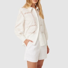 Brianna Broderie Anglaise Shirt