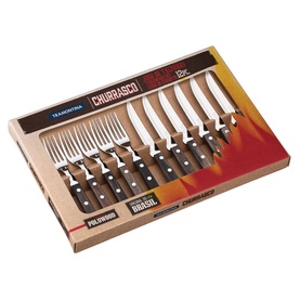 Churrasco Barbeque Cutlery 12-Piece Set