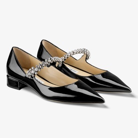Bing Patent Leather Ballet Flats