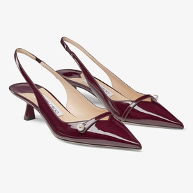Amita 45 Slingback Kitten Heels
