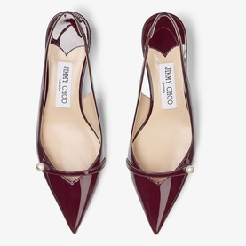 Amita 45 Slingback Kitten Heels