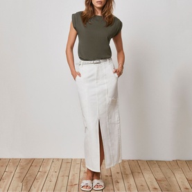 Extended Shoulder Tank Top