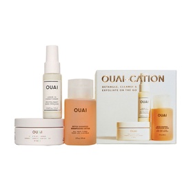 OUAI-cation Detangle, Cleanse & Exfoliate Set