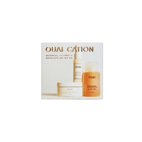 OUAI-cation Detangle, Cleanse & Exfoliate Set