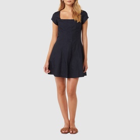 Regina Cap-Sleeve Mini Dress
