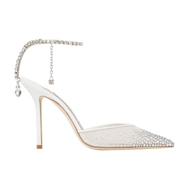 Saeda 100 Crystal-Embellished Pumps