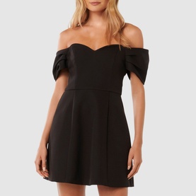 Sylvia Off-The-Shoulder Mini Dress