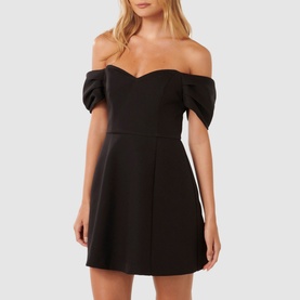 Sylvia Off-The-Shoulder Mini Dress