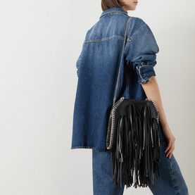 Falabella Fringe Mini Tote Bag
